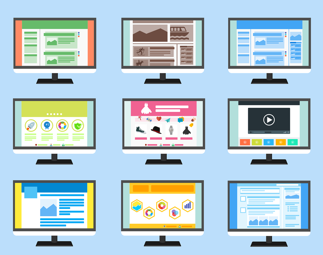 Il web design efficace dei siti web, nel 2019