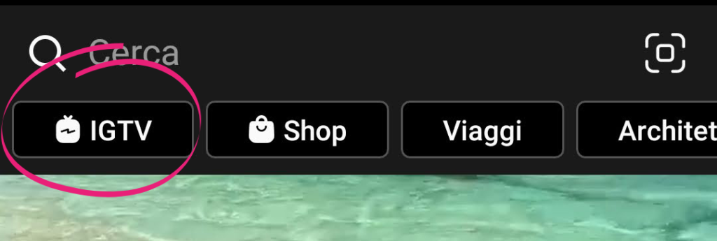 igtv screen