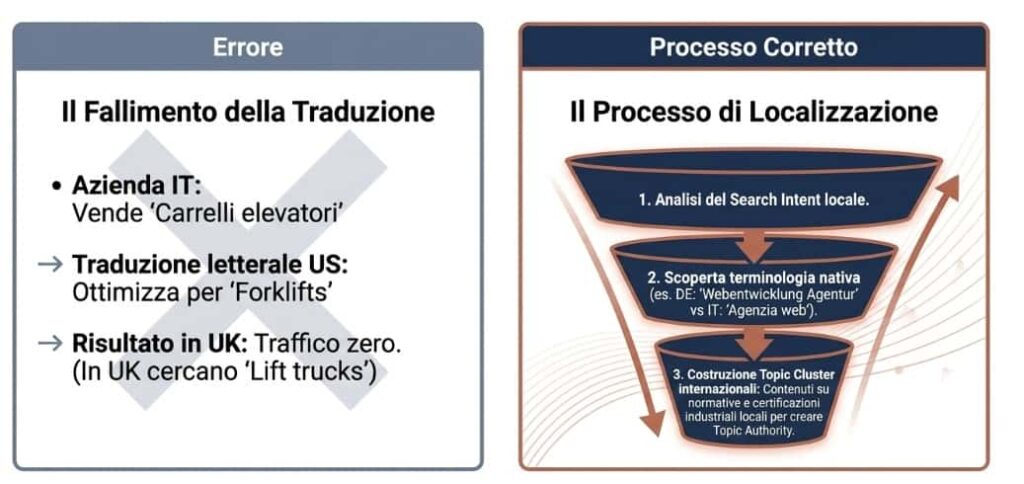 Localizzazione delle parole chiave