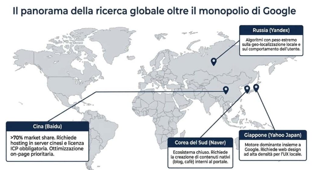 Ricerca globale motori di ricerca