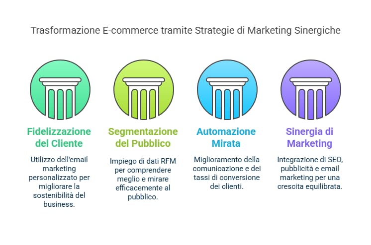 Flusso di marketing automation Myriam Arte Sacra